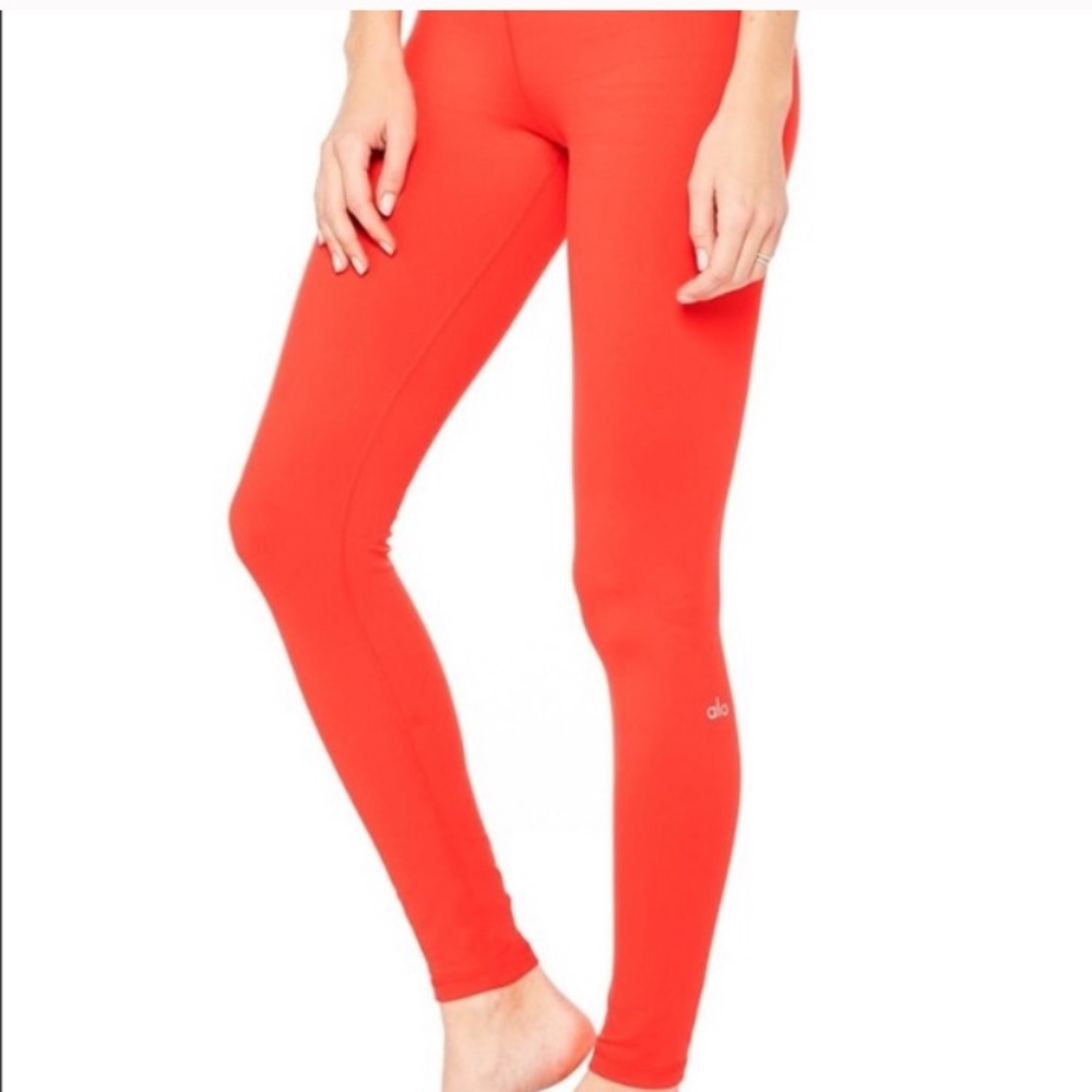 Alo Airbrush Leggings Volcano Glossy M